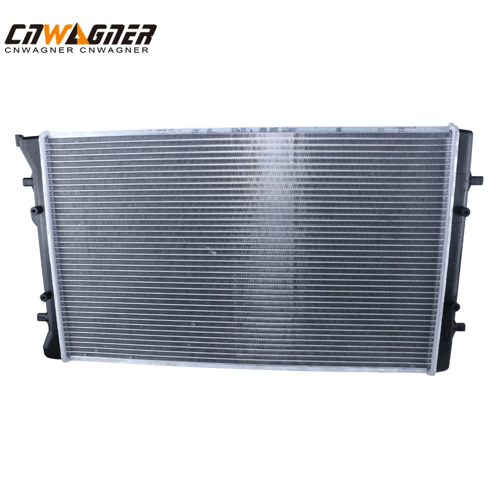 CNWAGNER 1J0 121 253S 1J0 121 253AD Auto repuesto sistema de refrigeración por agua radiador enfriador de aceite cobre aluminio coche radiador para VW