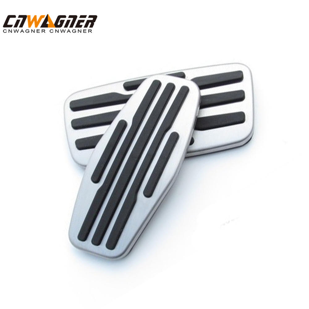 CNWAGNER, cubierta de almohadilla de acelerador de aluminio, almohadilla de pedal de freno y embrague para Chevrolet Solode 2019