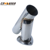 CNWAGNER Tubo de escape de acero inoxidable para motocicleta, curling para motocicleta universal