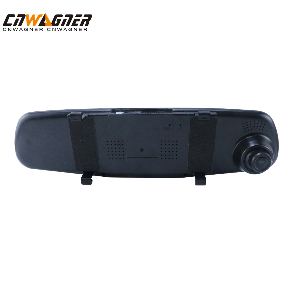 CNWAGNER GPS Wifi 4,1 pulgadas grabadora de vídeo de coche de doble lente grabadora de vídeo de coche grabadora de coche cámara de espejo caja negra